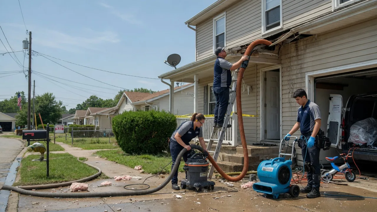 Water Damage Restoration in Hamilton, IL near me